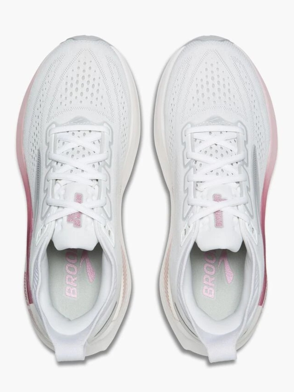 Brooks Glycerin GTS 23 - White/Harbor Mist/Metallic - Women's Size 10 - Picture 5 of 11